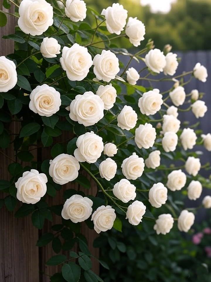 Climbing Rose Flower Seeds, 75+ Seeds Pack - Hybrid, Year-Round Blooms, Minimal Care