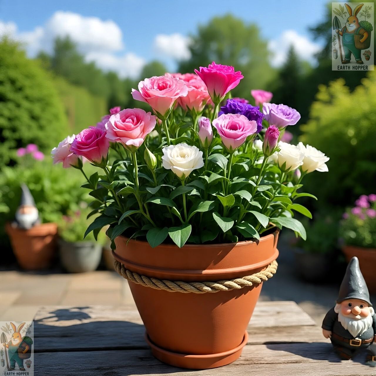 50+ SEEDS Lisianthus Flower Mix Colors Seed Pack, Easy Care & Fragrant & Air Purifying for Indoor & Outdoor Gardening