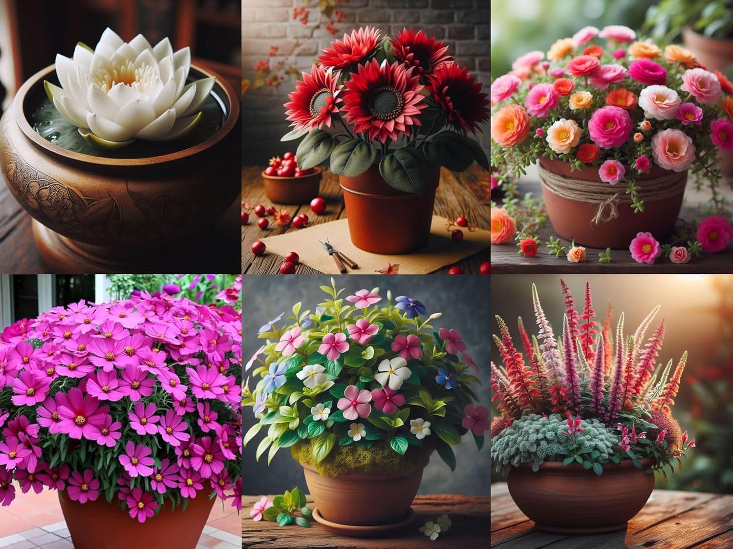 Low Maintenance Hybrid Flower Seeds Combo Pack- All Year Flower Seeds Supply (20 VARIETIES)