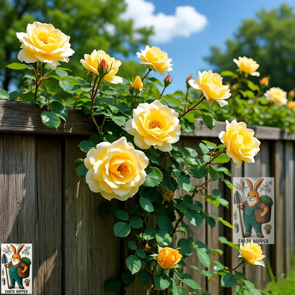 Climbing Rose Hybrid Seeds Pack - Large Flowers- 70 Easy-to-Grow Seeds for Vibrant Blooms, Suitable for All Indian Climates (ALL IN ONE MIX)