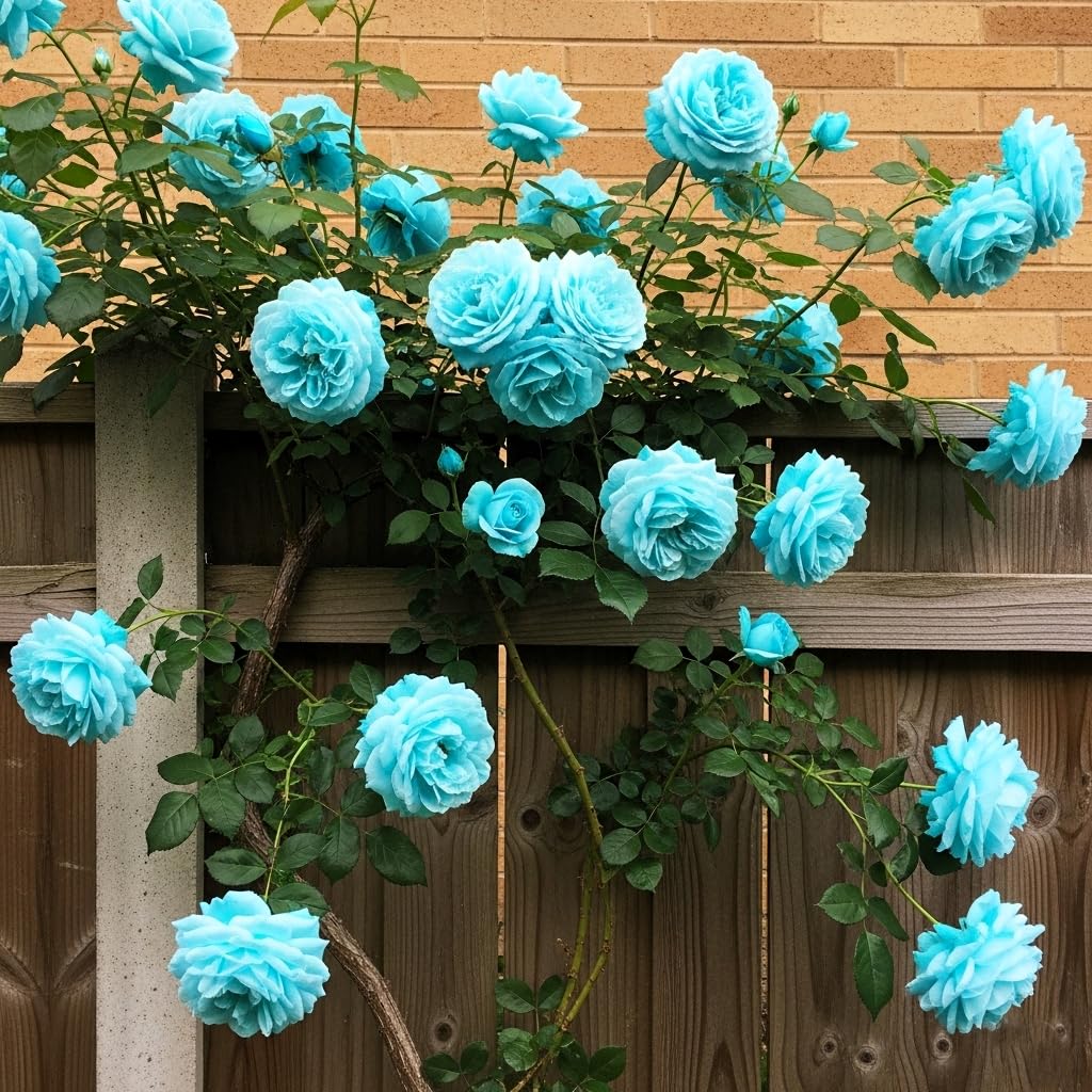 Climbing Rose Hybrid Seeds Pack - Large Flowers- 70 Easy-to-Grow Seeds for Vibrant Blooms, Suitable for All Indian Climates (ALL IN ONE MIX)