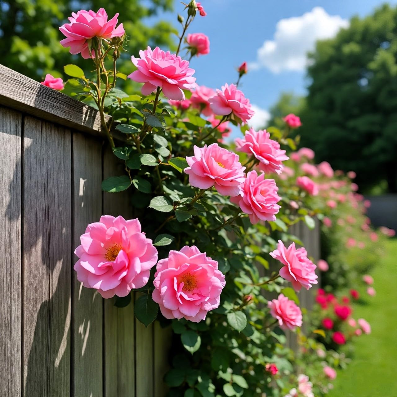 Climbing Rose Hybrid Seeds Pack - Large Flowers- 70 Easy-to-Grow Seeds for Vibrant Blooms, Suitable for All Indian Climates (ALL IN ONE MIX)