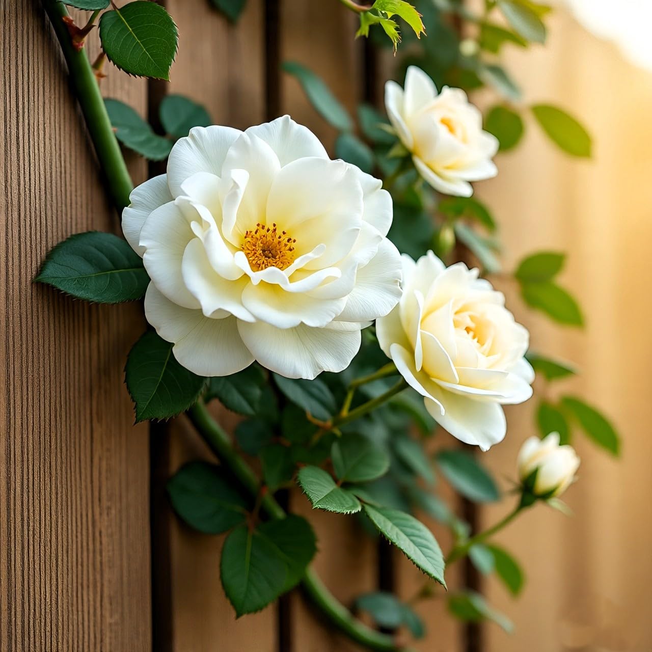 Climbing Rose Flower Seeds, 75+ Seeds Pack - Hybrid, Year-Round Blooms, Minimal Care