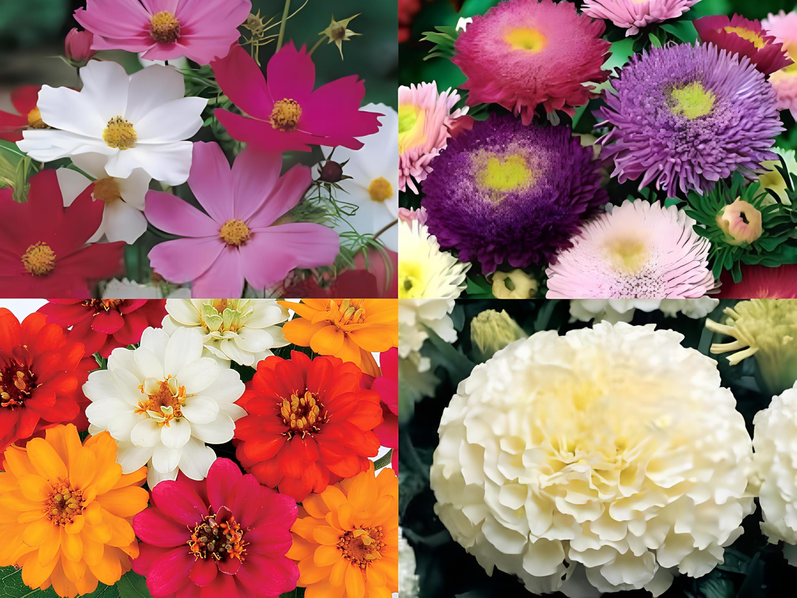 Low Maintenance Hybrid Flower Seeds Combo Pack- All Year Flower Seeds Supply (20 VARIETIES)