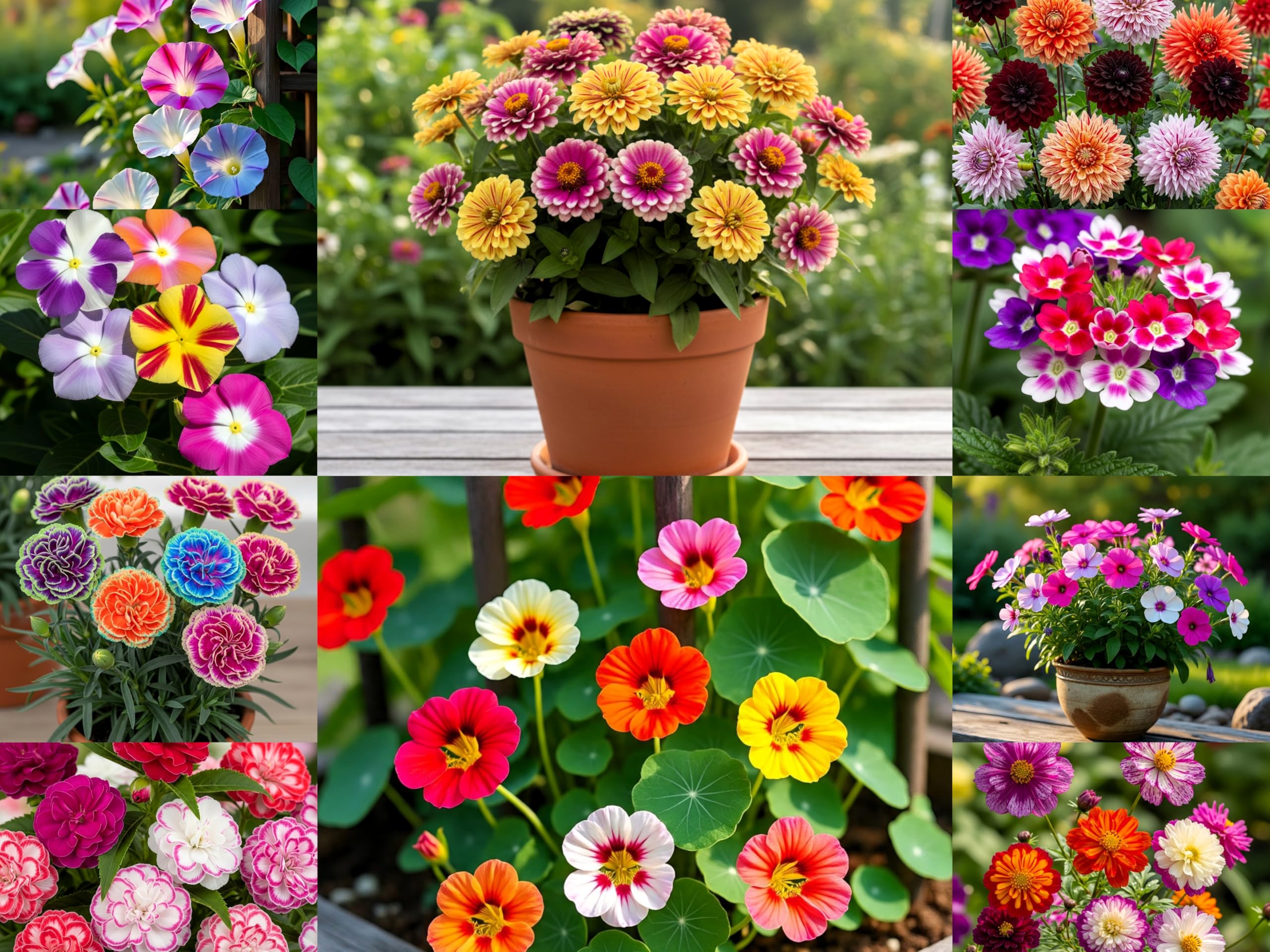 Low Maintenance Hybrid Flower Seeds Combo Pack- All Year Flower Seeds Supply (20 VARIETIES)