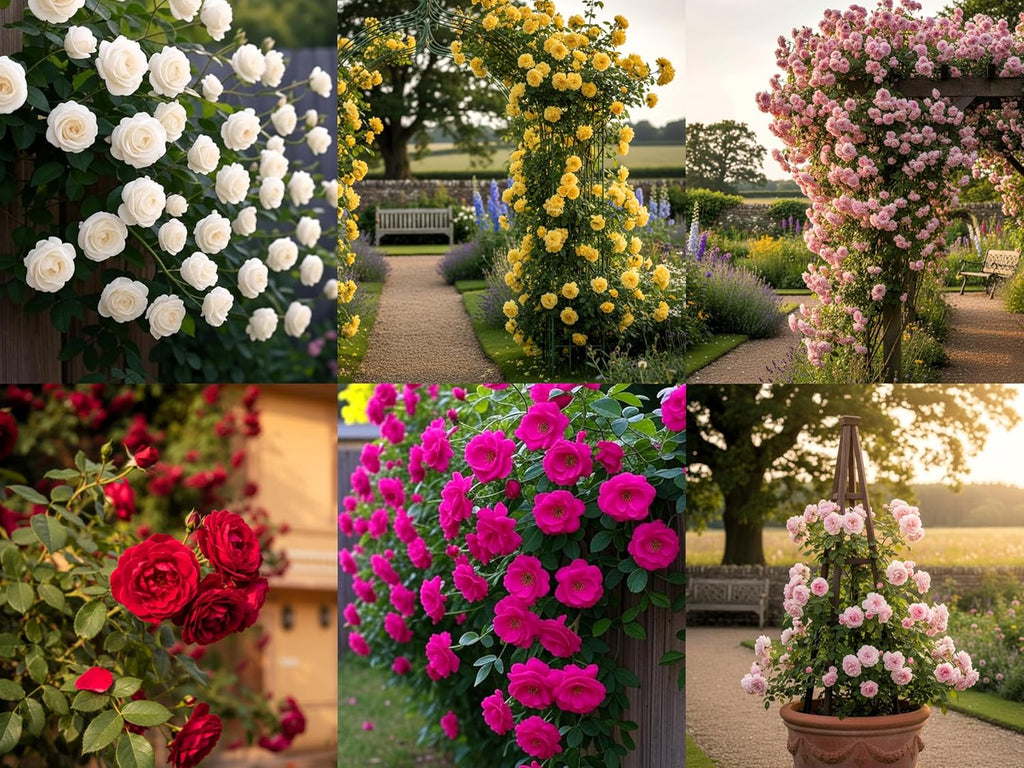 Climbing Rose Flower Seeds | Rose Seeds for Home Gardening | Non-GMO Rose Seeds | Easy to Grow for Balcony, Terrace & Garden Trellis hand-selected seeds with 85–90% germination rate (100 SEED)